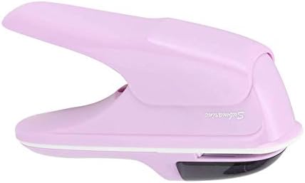 Desktop Stapler, 8 Pages Capacity Portable Stapler Labor Saving Hand Stapleless Stapler Hand Stapler Tool Mini Stapleless Stapler for Office Supplies ()