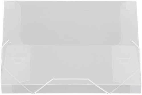 Lion File-N-Tote Plastic Document File, 13 x 9-7/8 Inches, 1 Inches Capacity, Clear, 1 File (45100F-CR)