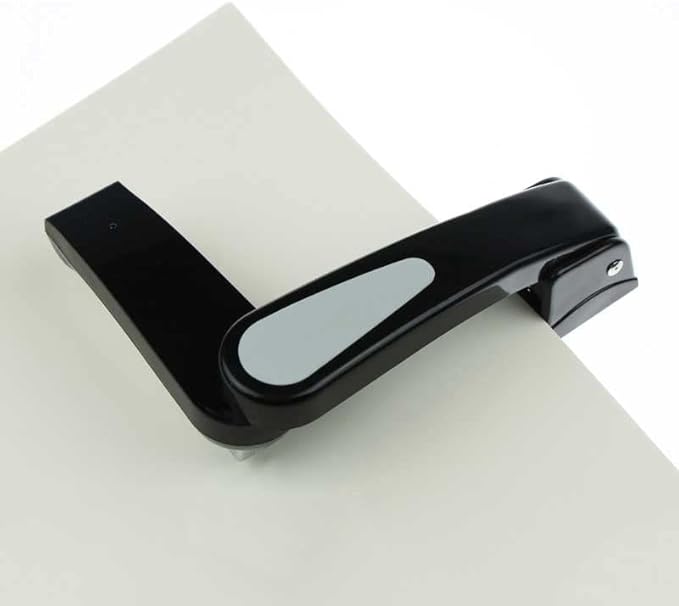 360 Rotation Heavy Duty Stapler Use 24/6 Staples Effortless Long Stapler School Paper Stapler Office Bookbinding Supplies(D)
