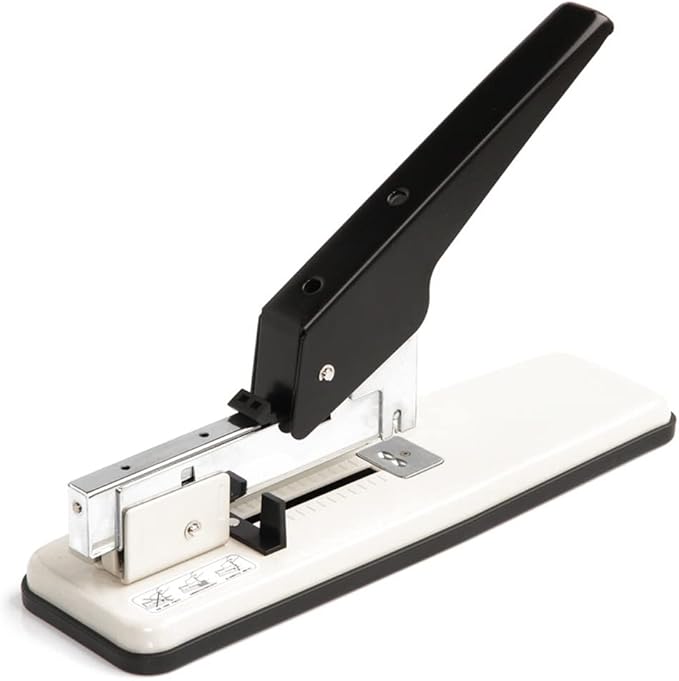 KUYWLMKMZZ Desk Stapler Stapler Heavy Duty Stapler Thickened and Labor-Saving Stapler Can Bind 100 Pages Suitable for School Office Learning Document Sorting School Supplies (Color : A)
