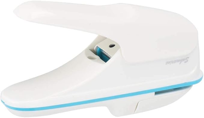 Stapleless Stapler, Stapleless No Holes ABS Material Staple Stapler Stapleless Staplers with Labor Saving Structure for Stapling