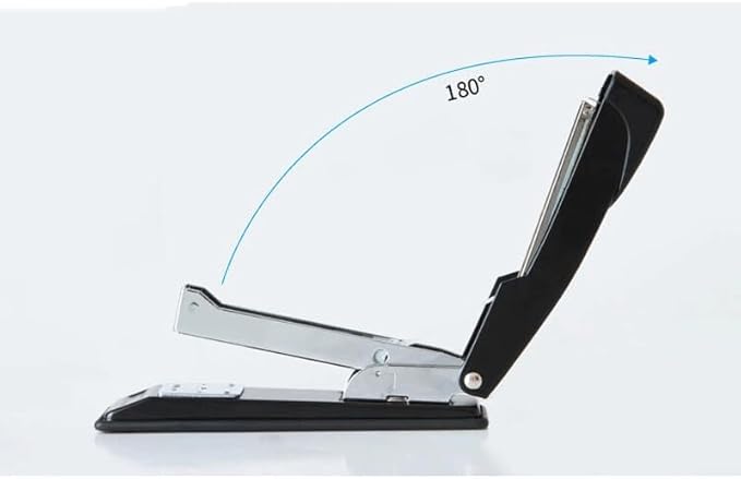 Effortless Stapler Paper Book Binding Stapling Machine Office Supplies Stationery Accessories Staples(D)