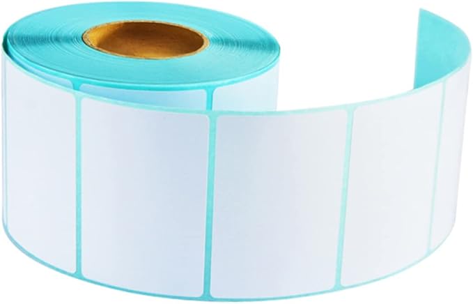 Gadpiparty 4 Rolls Thermal Transfer Labels Self Adhesive Sticker Labels for Printer Mailing Shipping Address File Folder Office Sticker Marker