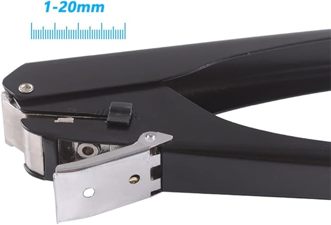 Metal Oval Single Hole Punch Oval Punch 4 * 15mm Oval Hole Paper Punch