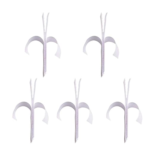 Amosfun Table Skirt Adhesive Tape 10 Pcs Back Sticky Dots for Secure Tablecloth Hold Home Office Wall Mounting Strips