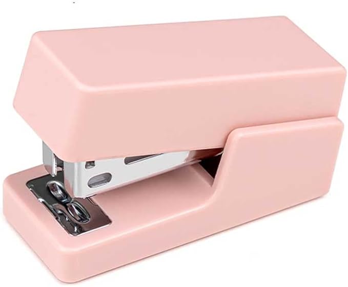 Mini Stapler Set Portable Color Paper Binding Machine Using 24/6/26/6 Staples Stationery Office Supplies(D)