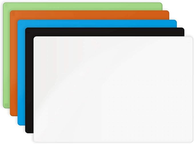 Glass Dry Erase Board 48"x60", Green Surface with Eased Corners, Frameless Glass Board for Wall with Markers, Magnets, Eraser for Home & Office by Fab Glass and Mirror