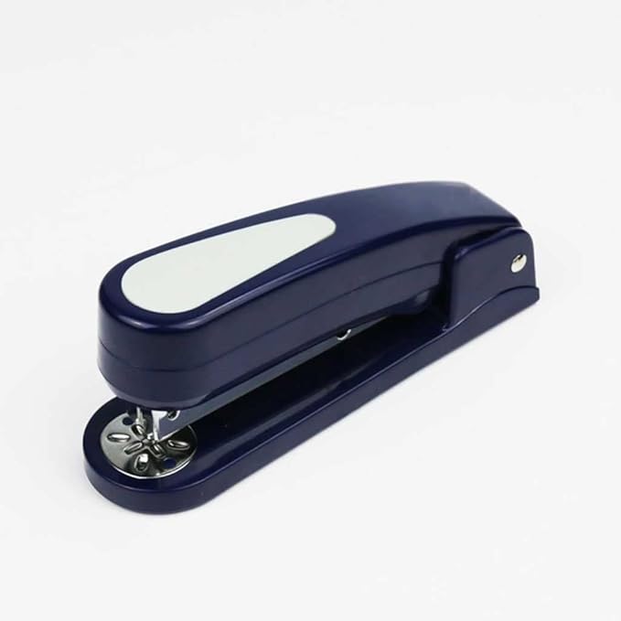 360 Rotation Heavy Duty Stapler Use 24/6 Staples Effortless Long Stapler School Paper Stapler Office Bookbinding Supplies(E)