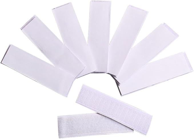 5pcs Self-Adhesive Table Skirt Strips for Office Desk Non Slip Mounting Tape