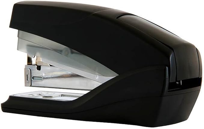 KUYWLMKMZZ Desk Stapler File Binding Portable Stapler Office Stapler Press and Labor-Saving Stapler Suitable for Office File Binding and Finishing Black School Supplies (Color : Black)