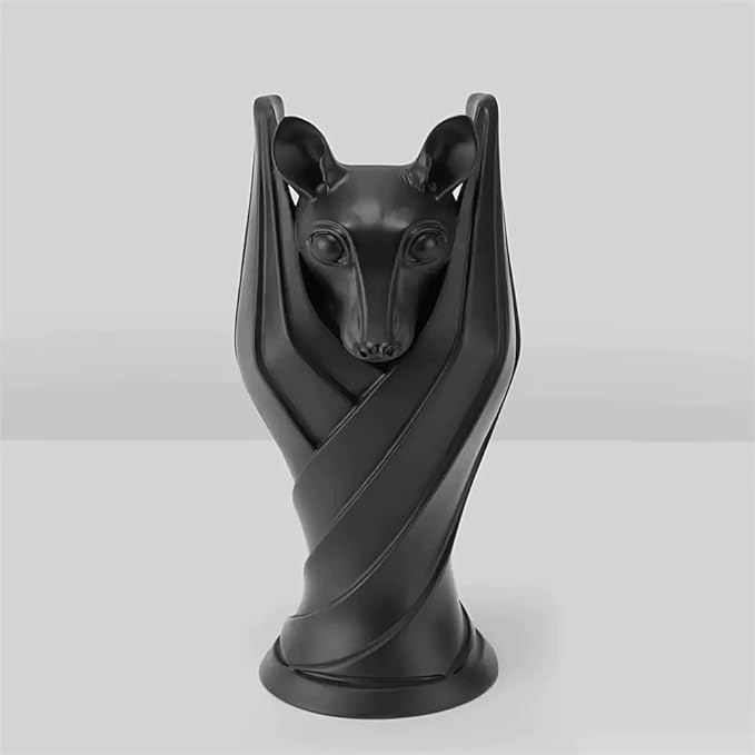 Mamarmot Gothic Bat Makeup Brush Cup Storage Organizer, 3D Printed Cool Animals Design, Office Supplies Desk Base, Game Controller Holder, Desktop Decorative Holder for Men Women Gift (Bat)