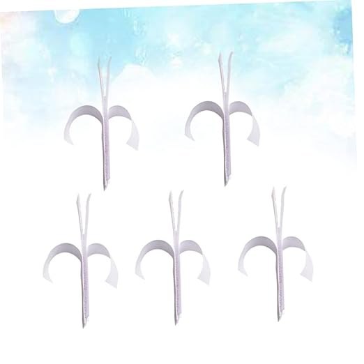 ULTECHNOVO 5pcs Back Adhesive Hook and Loop Tape Table Skirt Sticker Pads for Home Office Reusable and Removable Strong Hold Smooth Surfaces for Crafting and Mounting