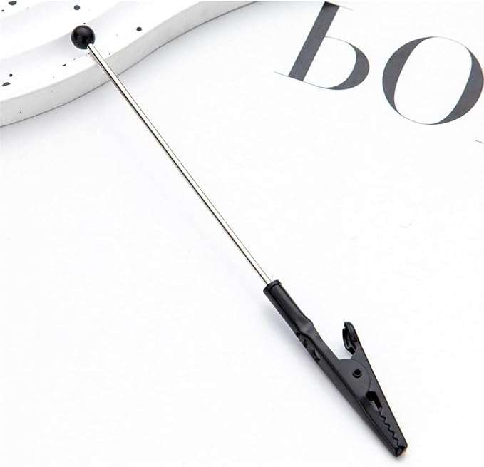 Metal Wire Alligator Clip, Metal Note Clip, Long-Tailed Alligator Clamp Photo Holder Clip for Card, Memo Holders Desk Accessories and Workspace Organizers