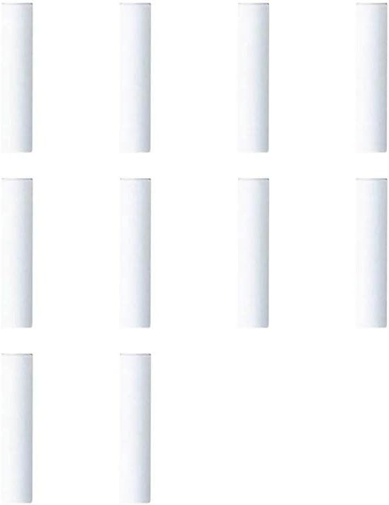Everyman Erasers for Grafton Metal Mechanical Pencil, 10 Pack Replacement Pencil Erasers, Soft Non-Smudge Refills for Writing, Sketching, Drafting, Art, and Everyday Use