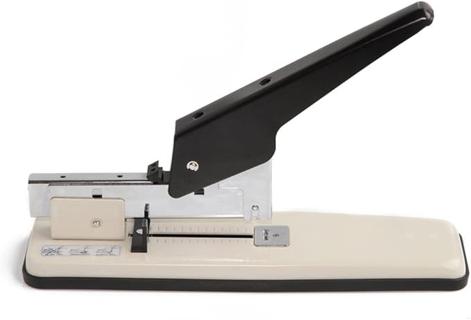 KUYWLMKMZZ Desk Stapler Stapler Heavy Duty Stapler Thickened and Labor-Saving Stapler Can Bind 100 Pages Suitable for School Office Learning Document Sorting School Supplies (Color : A)
