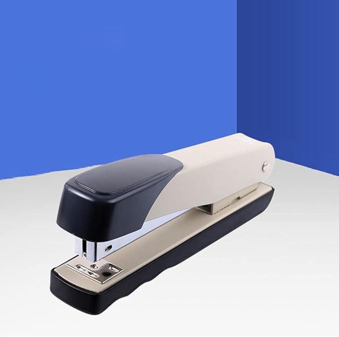 KUYWLMKMZZ Desk Stapler Office Stapler Light Thick Layer Stapler 50 Pages Capacity Learning Office Supplies Suitable for Office Document Binding and Finishing School Supplies (Color : A)