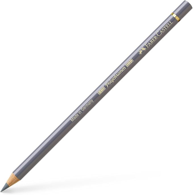 Faber-Castell Polychromos Artists' Single Pencil - Colour 233 Cold Grey IV