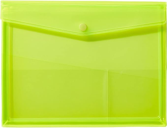 King Jim CH5364T Bag-in-Bag Cheer Bag, A5, Yellow