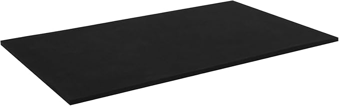 AMZQNART EVA Foam 8mm, Cosplay Foam 16 x 59in (6.5sqft) Black, Suitable for Large Cosplay Modeling, DIY Projects, Crafts, Ultra High Density 90 kg/m3