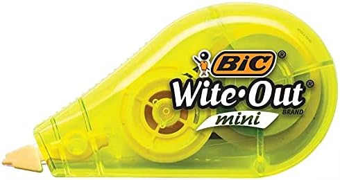 BIC Wite-Out EZ Correct Correction Tape, 7 ct. + 1 Bonus BIC Wite-Out Mini Correction Tape