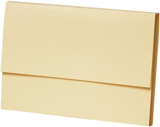 Apothecary Products Manila File Folders, Extra Large (XL) Double Fold, Expanding Document Organizer for Papers & Files, Durable Office Filing Storage, Made in USA, 100 Count (12" x 6" x 1.25")