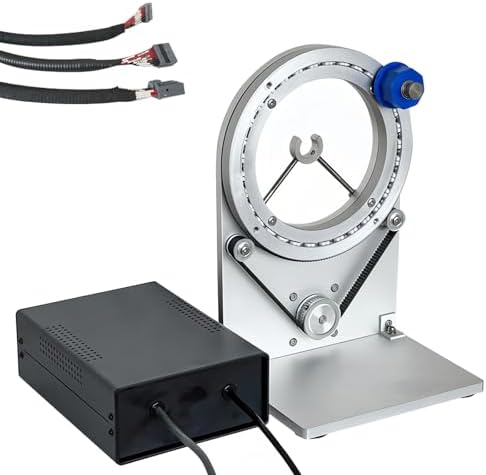 Adjustable Electric Tape Wrapping Machine with Foot Switch for Efficient Wire Insulation & Cable Packaging Speed Control for Precision
