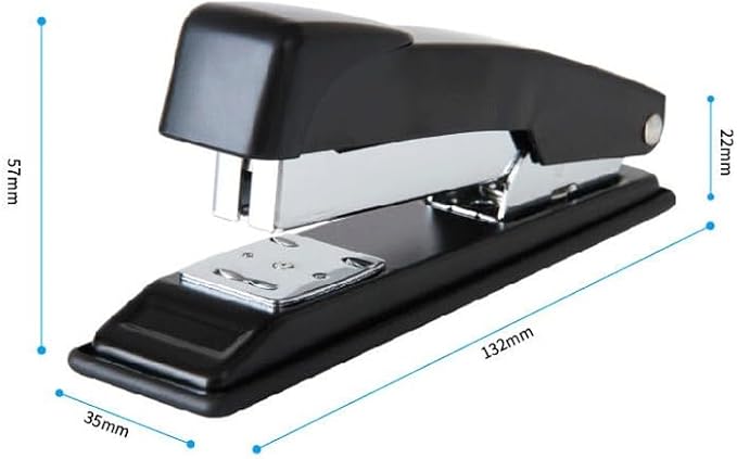 Effortless Stapler Paper Book Binding Stapling Machine Office Supplies Stationery Accessories Staples(E)