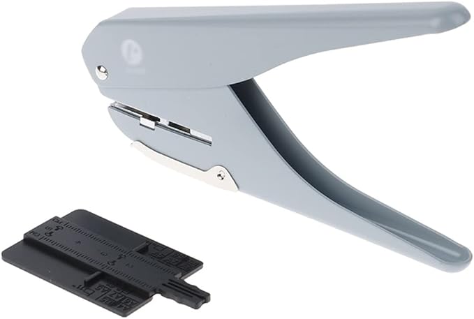 Mushroom Hole Punch for Planner Disc DIY Paper Cutter T-Puncher Craft Machine Office Stationery(E)