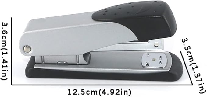 Desk Stapler Standard Stapler Desktop Stapler Document Binding Desktop Stabler Office Student Supplies Staplers for Desk 25 Pages Capacity School Supplies (Color : A)