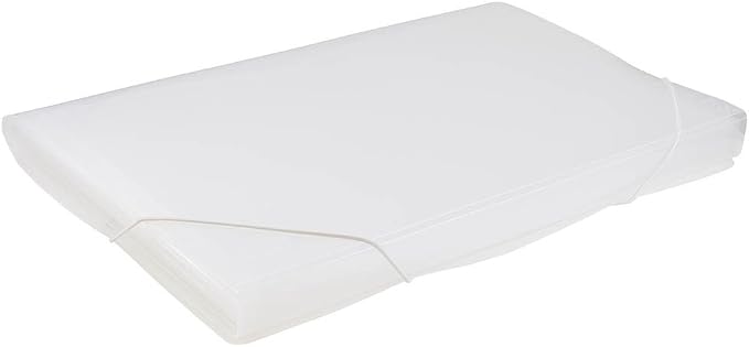 JAM PAPER Accordion Folders - 13 Pocket Plastic Expanding File - Legal Size - 10 x 15 - Clear - 2/Pack