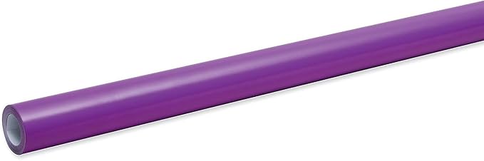Fadeless Bulletin Board Paper, Fade-Resistant Paper for Classroom Decor, 48” x 25’, Positively Purple, Glossy Finish, 1 Roll