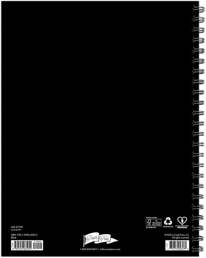 Willow Creek Press, Black Academic 2027 Weekly Planner