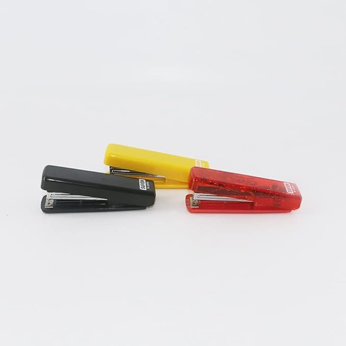 KUYWLMKMZZ Desk Stapler Desktop Stapler Creative Stapler Micro Stapler Mini Small Stapler Office Student Stationery Gift Suitable for Office Desk Office Binding School Supplies (Color : A)