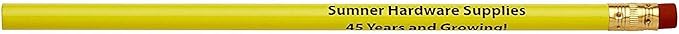 Pencil Guy Promotional Personalized Imprinted Round Pencils.-1000 per box