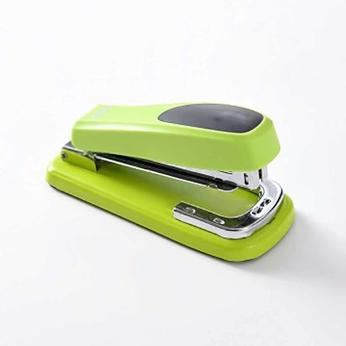 1pcs Stapler Rotated Office and School Binding Supplies User Friendly Labor-Saving Fashionable Center Joint Stapler(E)