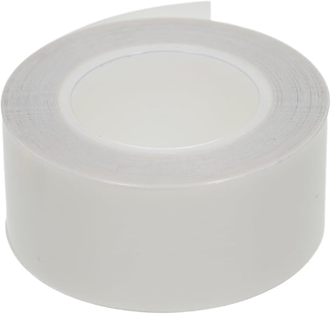 HUIOP Label Tape,Label Tape 1 Roll Thermal Label Skicker Compatible with King Jim TEPRA LR5C Labeler Cute Thermal Paper Print Tape 15mm*4m - Transparent
