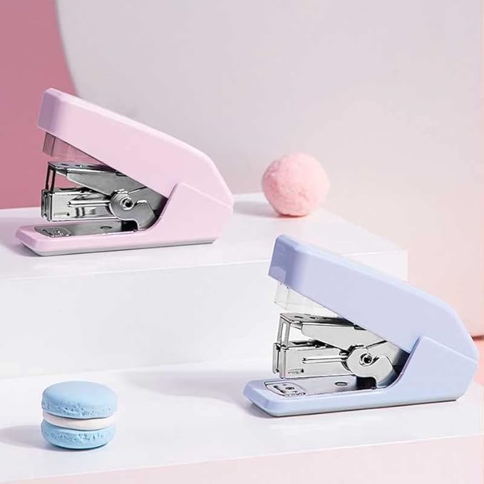 Stapler Paper Easy Binding Office Binding Office Accessories Stationery Binding Paper Stapler(Black-JoJo's Bizarre Adventure1)