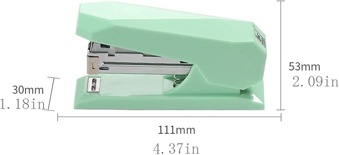 Liudan Stapler Desktop Staplers, 25 Sheet Capacity, Portable, Durable Stapler for Home Office Supplies, Classroom or Desktop Accessories Desktop Stapler