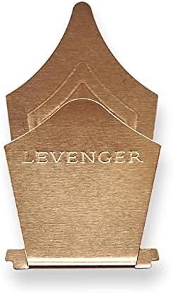 Levenger Copper Page Nibs, Small Metal Unique Bookmarks, Book Line, Page Markers for Reading, Bulk Pack of 50 Bookmarkers