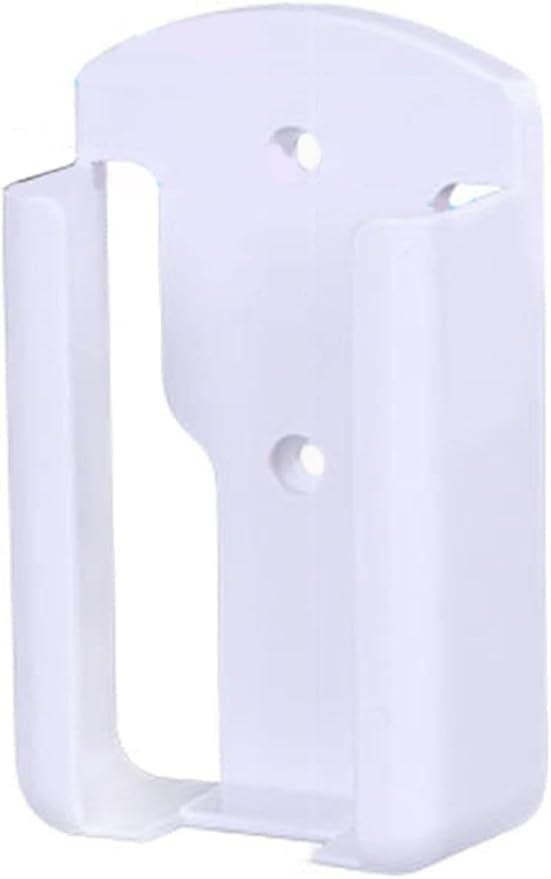 White Air Conditioning Controller Stand, Remote Control Holder Rack, Organizer Self Adhesive Media Storage Box, Applied to School and Office, Air Conditioner Parts and Accessories, Supply Organizers