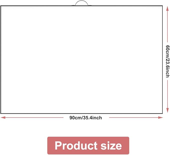 Dry Erase White Board for Wall,Large Magnetic Whiteboard, White Board for Office/Home/Kitchen/School, Aluminum Frame 23.6" X 35.4"