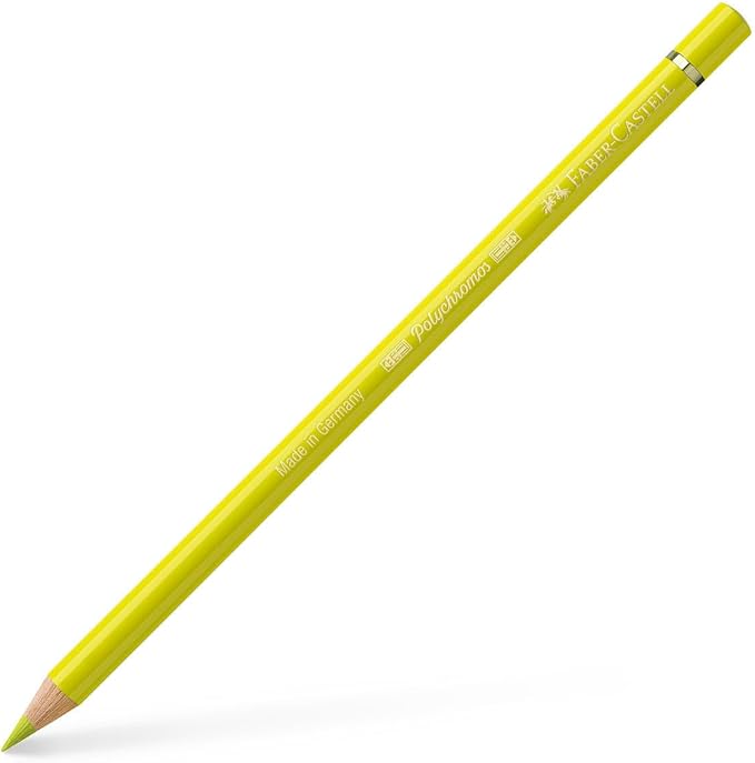 Faber-Castell Polychromos Artists' Single Pencil - Colour 205 Cadmium Yellow Lemon