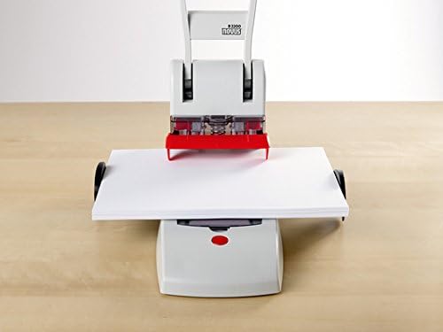 Novus B 2200 200 Sheet Capacity Block Punch and Heavy Duty Hole Punch - Light Grey