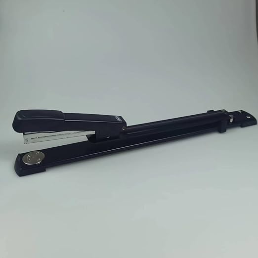 Long Arm Stapler Desktop Stapler with Hole Punch for School and Office Use