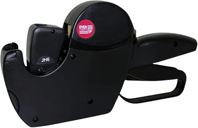 Price Gun Labels (MX-5500 Compatible) | Self-Adhesive Price Stickers for Retail, Supermarkets & Boutiques | Universal 1-Line Label Rolls for Pricing Guns & Tagging Tools (Price Label Gun)