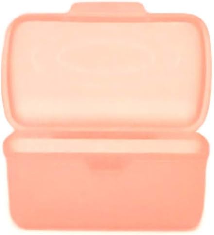 Mintra Home Utility Boxes - 400ml BRIGHT ORANGE - 6 Pack - (4.75inW x 3.25inD x 2.25inH) - great utility box, storage box for crafts and other small items
