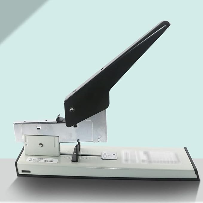 Desk Stapler Heavy Duty Stapler Can Bind 210 Pages of A4 Document Capacity Labor-Saving Thick Layer Stapler Suitable for School Office Supplies School Supplies (Color : A)
