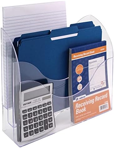 3-Tier File Organizer, Clear