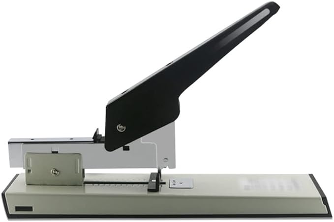KUYWLMKMZZ Desk Stapler Staplers Office Heavy Duty Desktop Stapler Labor-Saving 100-page Capacity Suitable for Office Document Binding on Office Desks School Supplies (Color : A)