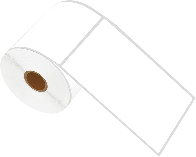 NineLeaf 3 Roll (270 Labels/Roll) Compatible for Brother RD-S02U1 RDS02U1 102mm 4'' x 6'' Standard Address White Paper Labels for RJ-3050 RJ-3150 RJ-4030 RJ-4040 TD-4000 TD-4410D TD-4550DNWB Printers